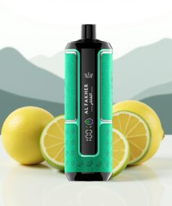 Al Fakher Crown Bar 15K Hypermax Wegwerp Vape Kit Citroen Limoen 22ml 600mAh
