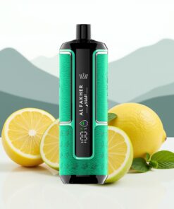 Al Fakher Crown Bar 15K Hypermax Wegwerp Vape Kit Citroen Munt 22ml 600mAh