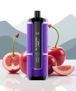 Al Fakher Crown Bar 15K Hypermax Wegwerp Vape Kit Kersenfest met 22ml vloeistof