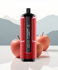 Al Fakher Crown Bar 15K Hypermax Wegwerp Vape Kit Twee Appel met 22ml vloeistof