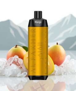 Al Fakher Crown Bar 8000 Crystal Wegwerp Vape Mango IJs met 18ml vloeistof en 8000 puffen