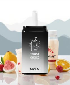 LAVIE Aurora 11000 Puffs Wegwerp Vape Yakult (Yakult-smaak) en 22ML vloeistof