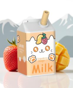 LAVIE Milk 7000 Puffs Wegwerp Vape Aardbei Mango 16ML 600mAh