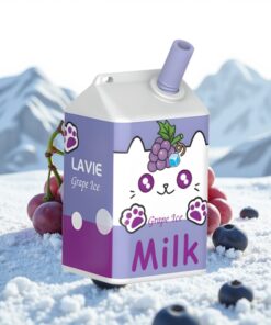 LAVIE Milk 7000 Puffs Wegwerp Vape Druivenijs & 16ML