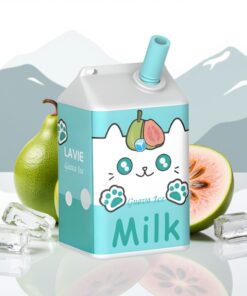 LAVIE Milk 7000 Puffs Wegwerp Vape Guava IJs & 16ML E-vloeistof