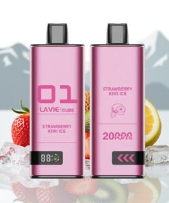Lavie Cube 20000 Puffs Wegwerp Vape Aardbei Kiwi Ijs met Type C Opladen