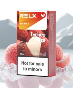 RELX Pod Pro 2 Vape Device Nicotinevrij 0% Lychee IJs met 600 puffen en 1.9ml