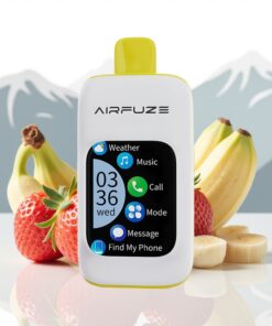 AirFuze Smart 30000 Puffs Wegwerp Vape Aardbei Banaan en Pod met 5% Nicotine