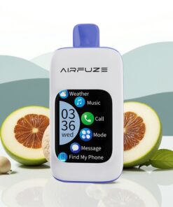 AirFuze Smart 30000 Puffs Wegwerp Vape Miami Munt en Pod met 5% Nicotine en Type-C opladen
