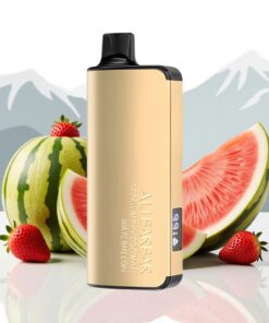 Alibarbar Ingot 9000 Puffs Wegwerp Vape Aardbei Kokosnoot Watermeloen 22ml 2350mAh