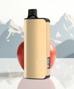 Alibarbar Ingot 9000 Puffs Wegwerpe-sigaret Dubbel Appel 22ml 2350mAh