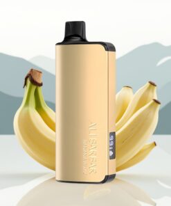 Alibarbar Ingot 9000 Puffs Wegwerpsigaret Banaan Buzz 22ml 2350mAh