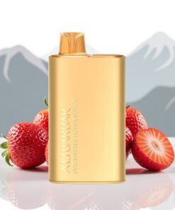 Alibarbar Rich 8000 Puffs Wegwerp Vape Aardbei Hubba Bubba 20ml