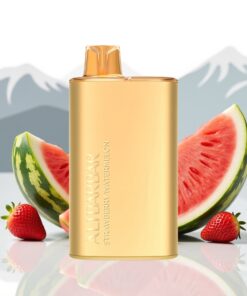 Alibarbar Rich 8000 Puffs Wegwerp Vape Aardbei Watermeloen met 20ml Vloeistof en 2000 mAh Batterij