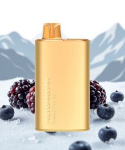 Alibarbar Rich 8000 Puffs Wegwerp Vape Braambes IJs met 2000 mAh Batterij