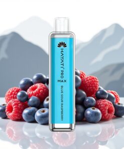 Hayati Pro Max 4000 Puffs Wegwerp Vape Blauwe Zure Framboos
