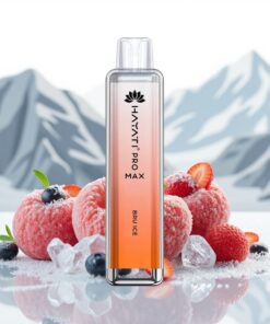 Hayati Pro Max 4000 Puffs Wegwerp Vape Bru IJs