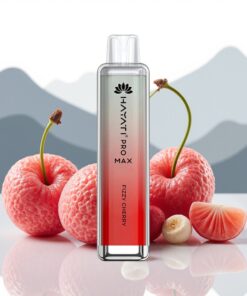 Hayati Pro Max 4000 Puffs Wegwerp Vape Bruisende Kers & 1400mAh Batterij