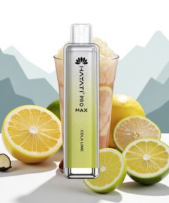 Hayati Pro Max 4000 Puffs Wegwerp Vape Cola Citroen met 1400mAh batterij