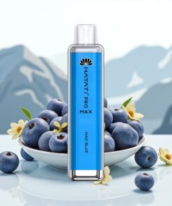 Hayati Pro Max 4000 Puffs Wegwerp Vape Gek Blauw met 1400mAh batterij