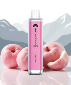 Hayati Pro Max 4000 Puffs Wegwerp Vape Roze & Hayati Pro Max 4000 Puffs Wegwerp Vape 2ml tank