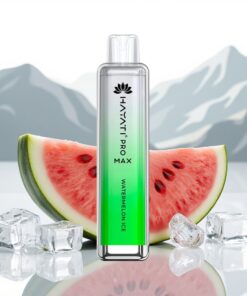 Hayati Pro Max 4000 Puffs Wegwerp Vape Watermeloen Ijs met 1400mAh batterij