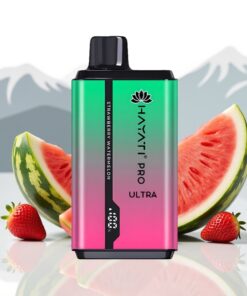 Hayati Pro Ultra 15000 Puffs Wegwerp Vape Aardbei Watermeloen