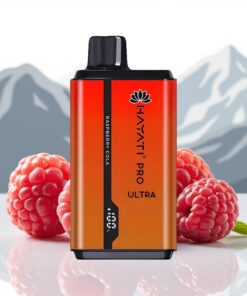 Hayati Pro Ultra 15000 Puffs Wegwerp Vape Framboos Cola 850mAh
