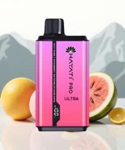 Hayati Pro Ultra 15000 Puffs Wegwerp Vape Fruit Bomb Aardbei Watermeloen Bubblegum 850mAh