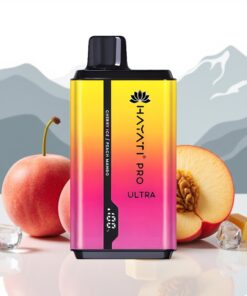 Hayati Pro Ultra 15000 Puffs Wegwerp Vape Kersijs Perzik Mango